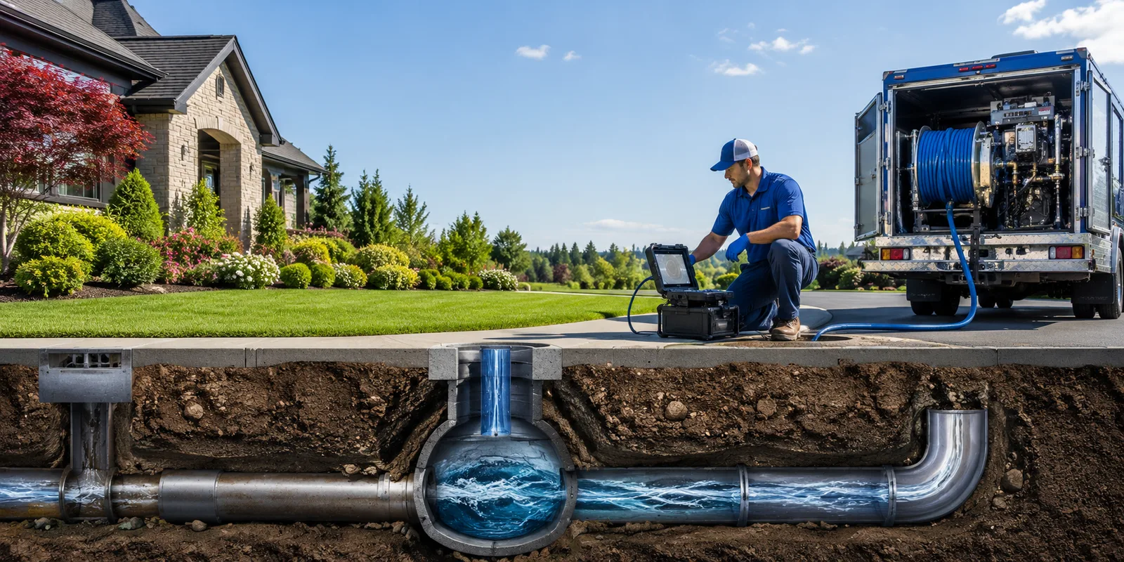 Drainage restoration information for Blossburg, PA
